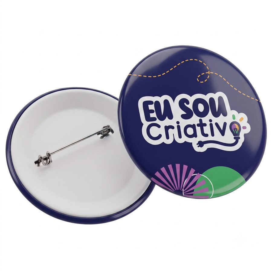 Botton Eu Sou Criativo